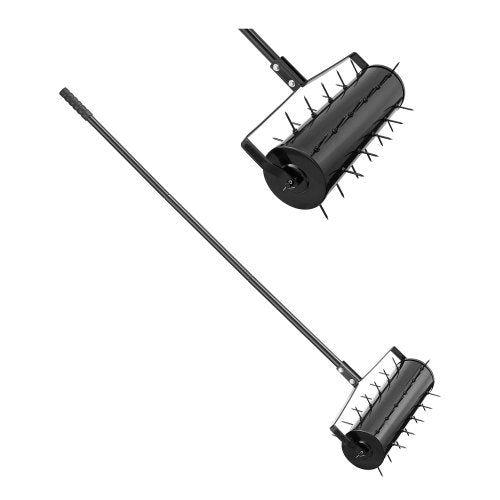 Rolling Lawn Aerator, 21-inch Heavy-Duty Manual Rolling Aerator Lawn with Detachable Handle and 33 Iron Spikes, Rolling Lawn Aeration Tool for Garden Patio Yard Compacted Soils and Lawns, Black
Visit the Store