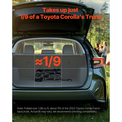 Collapsible Folding Wagon with Wheels, Wagons Carts Foldable with 225lbs Capacity, Lightweight Portable Utility Wagon Cart for Grocery Shopping Sports Camping and Garden